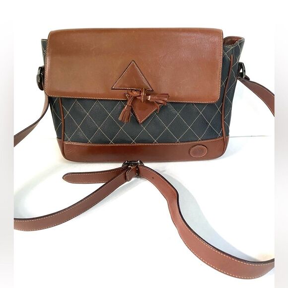 Gucci Authentic leather Vintage Shoulder Crossbody Bag retro - Picture 2 of 11